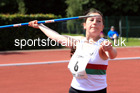 Girls Under-15s Javelin, 2022 Northern Inter Counties U17s and U15s Track and Field, York, Thursday, June 2nd. Photo: David T. Hewitson/Sports for All Pics